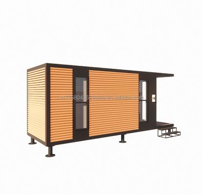 Galvanized Steel Square Tubes Main Structure Container House for Holiday Home