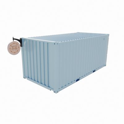 20ft Container Prefabricated Shops Stores Houses with Modern Design Style and 50/75/100mm Wave Sandwich Panel Wall